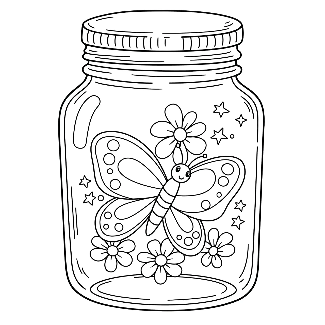 Butterfly in a Jar (Magic Scene)