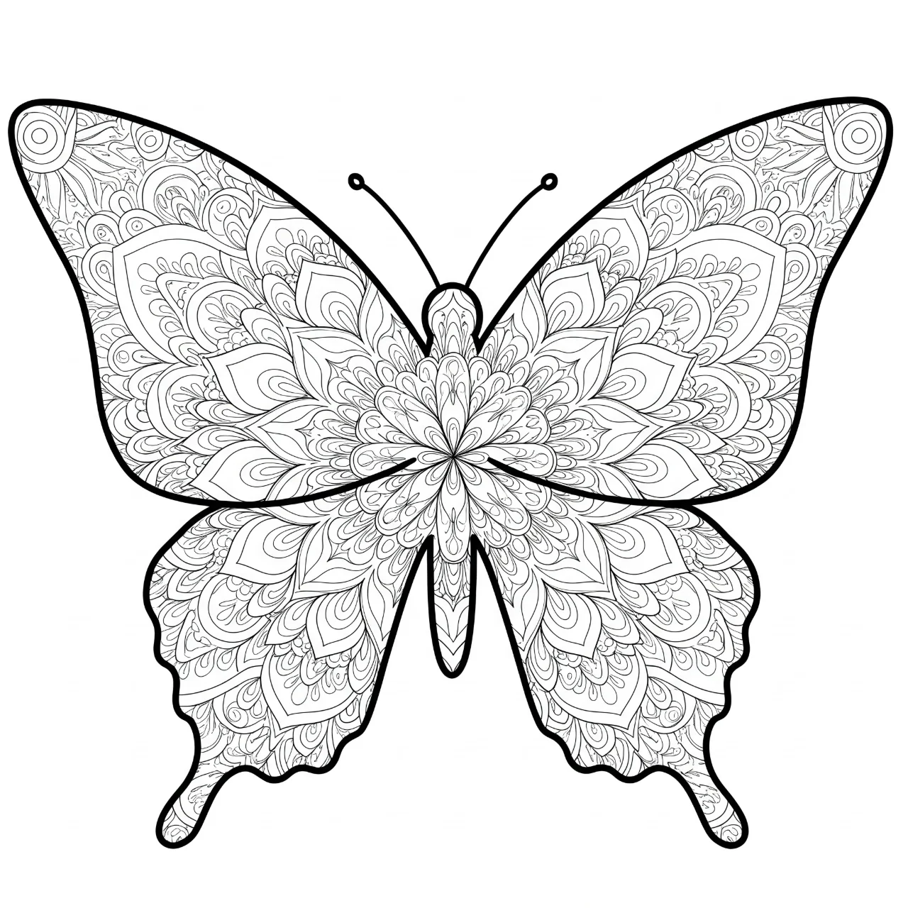 Butterfly Mandala