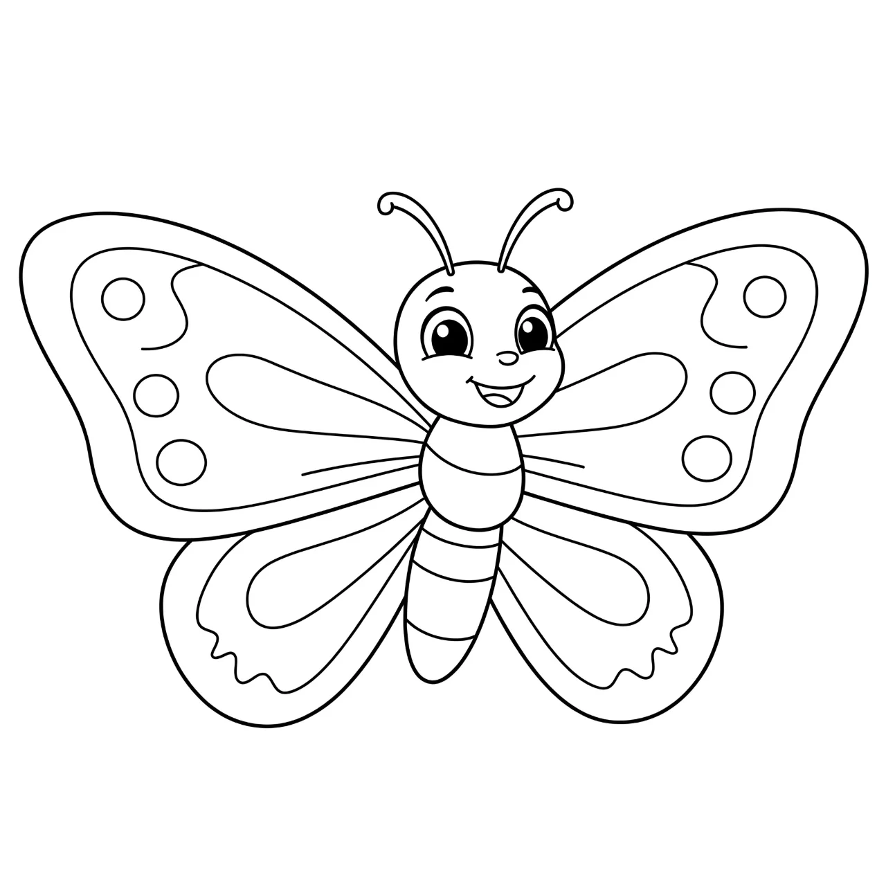 Simple Butterfly for Little Hands