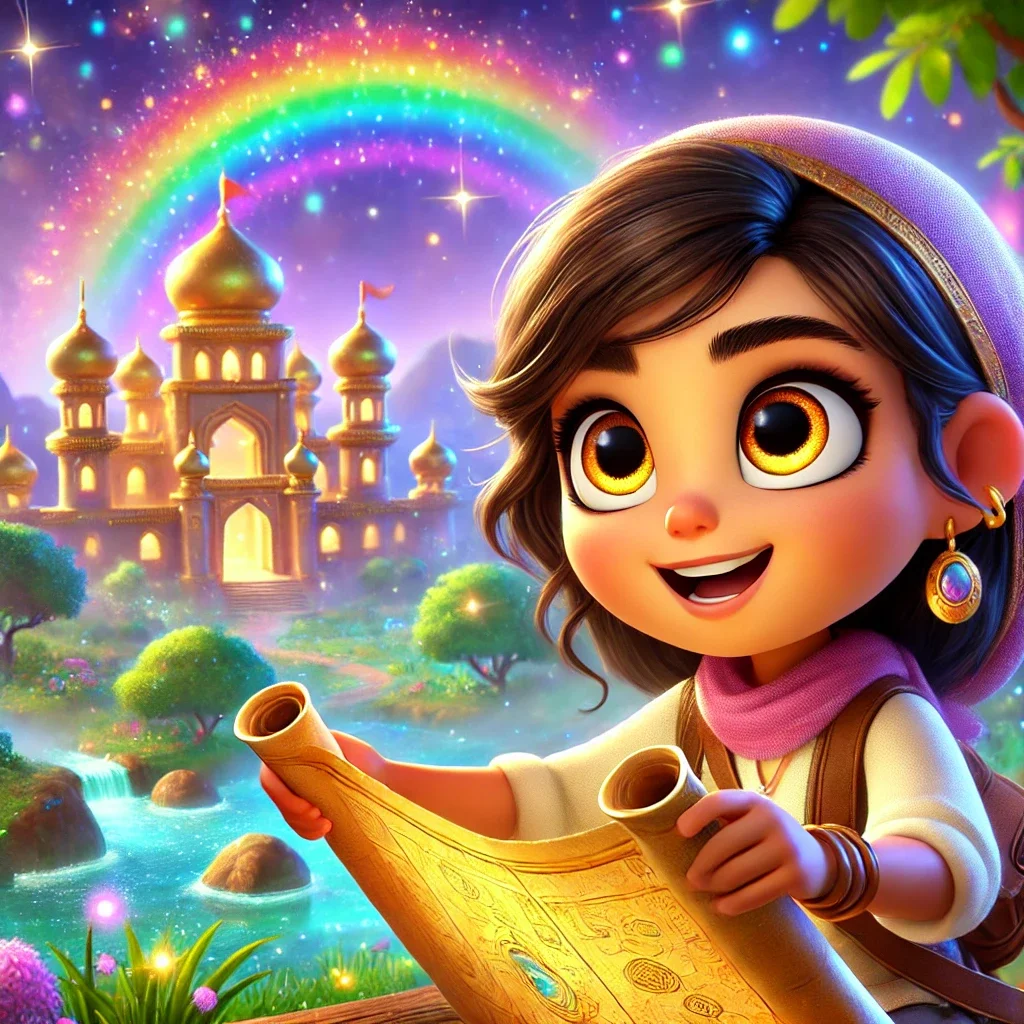 The Rainbow Riddle Kingdom: A Fun Fairy Tale for Kids
